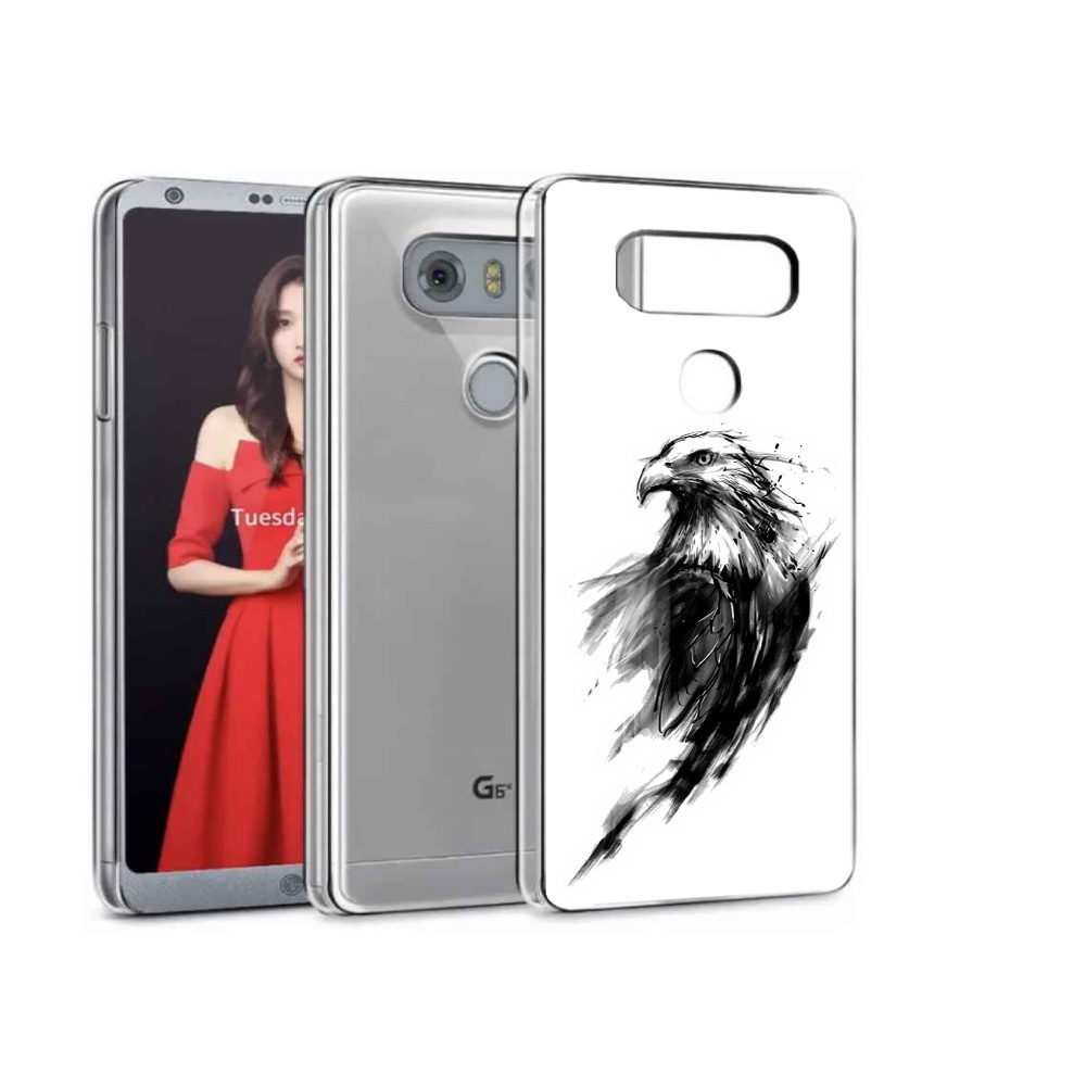 

Чехол MyPads Tocco для LG G5 чб птица, Прозрачный, Tocco
