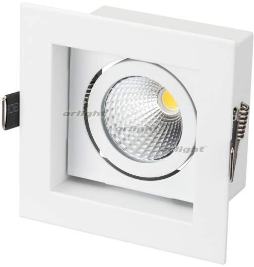 Arlight Светильник CL-KARDAN-S102x102-9W Warm (WH, 38 deg) 024137 100047118465