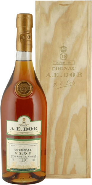 

Коньяк A.E. Dor VSOP Rare Fine Champagne, в деревянной коробке