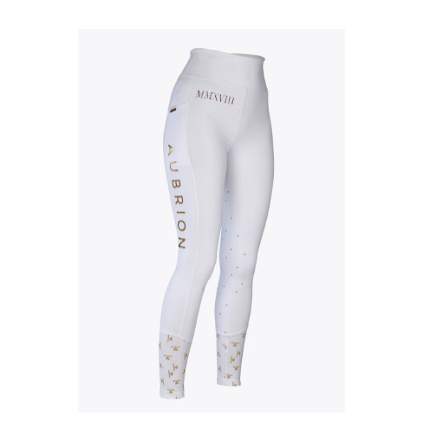 

Лосины для верховой езды SHIRES AUBRION Aubrion Team, XL, белый, Aubrion Team
