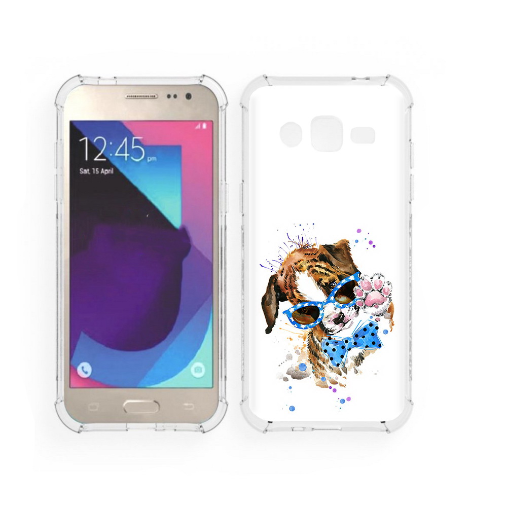 

Чехол MyPads Tocco для Samsung Galaxy J2 лапочка (PT226924.572.434), Прозрачный, Tocco