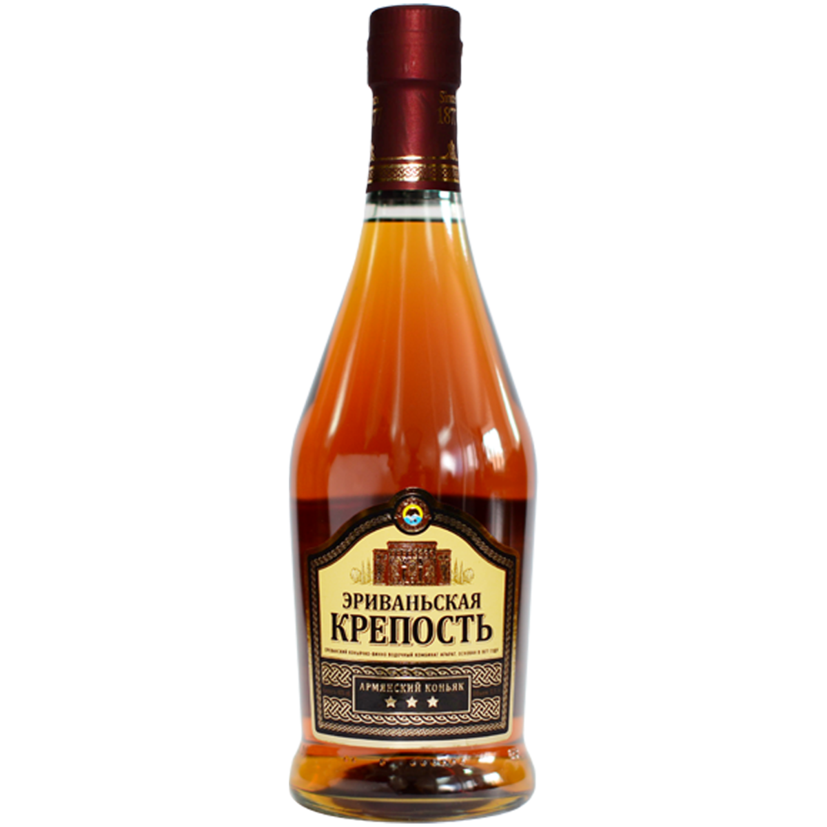 Коньяк Эриваньская крепость 3 летней выдержки