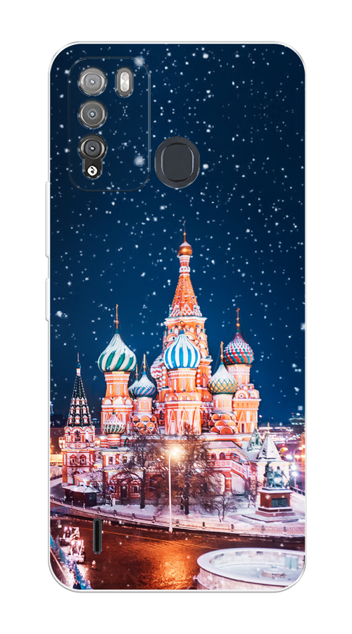 

Чехол на Itel Vision 1 Pro "Москва 1", Коричневый;синий;белый, 3200350-1
