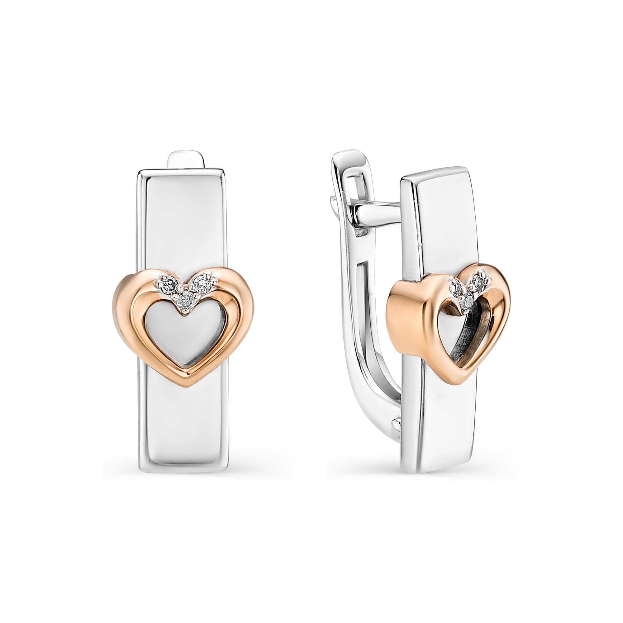 

Серьги женские из серебра АЛЬКОР 02-0655/000Б-00 бриллиант, 02-0655/000Б-00