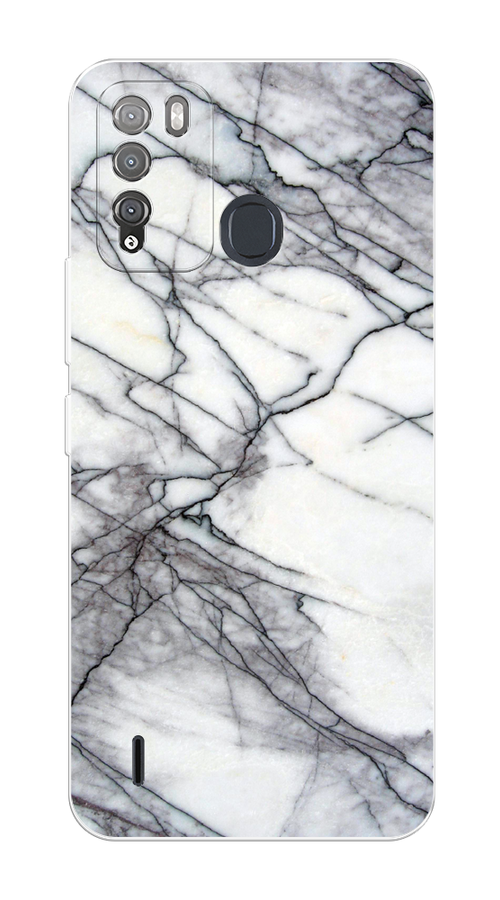 

Чехол на Itel Vision 1 Pro "Минералы 11", Серый;черный, 3200350-1