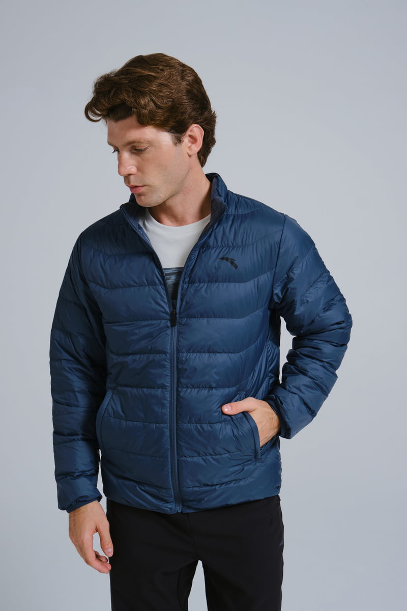 Пуховик мужской Anta Group Purchase A-RAIN RESISTANT 852347902 синий 4XL