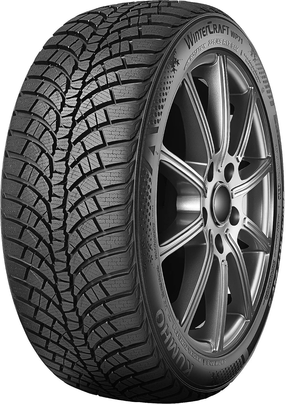 

Шины KUMHO WinterCraft WP71 215/55 R17 98V (до 240 км/ч) 2183403, WinterCraft WP71