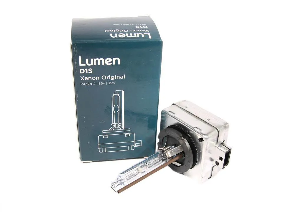 фото Лампа ксеноновая lumen d1s 85v-35w (pk32d-2) 4300k