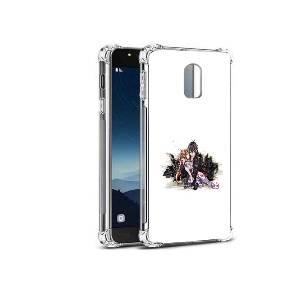 

Чехол MyPads Tocco для Samsung Galaxy C8 аниме асуна (PT96288.518.222), Прозрачный, Tocco