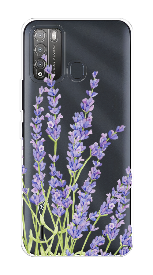 

Чехол на Itel Vision 1 Pro "Лавандовые стебли", Фиолетовый;зеленый, 3200350-1