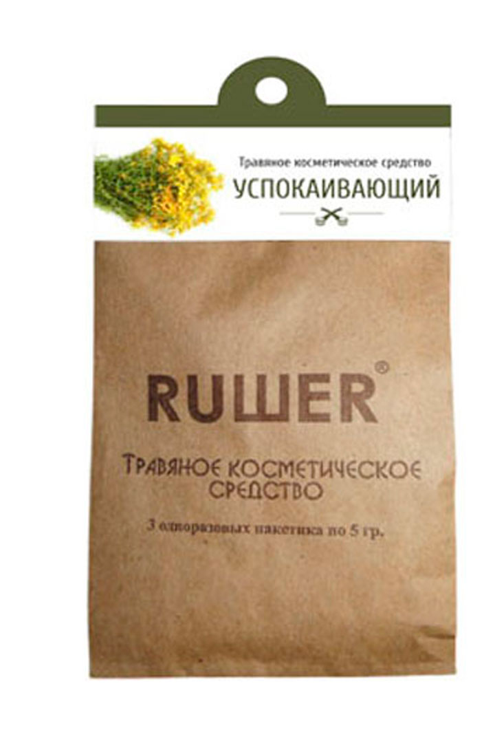 RUШER Травяное косметическое средство для ванн 