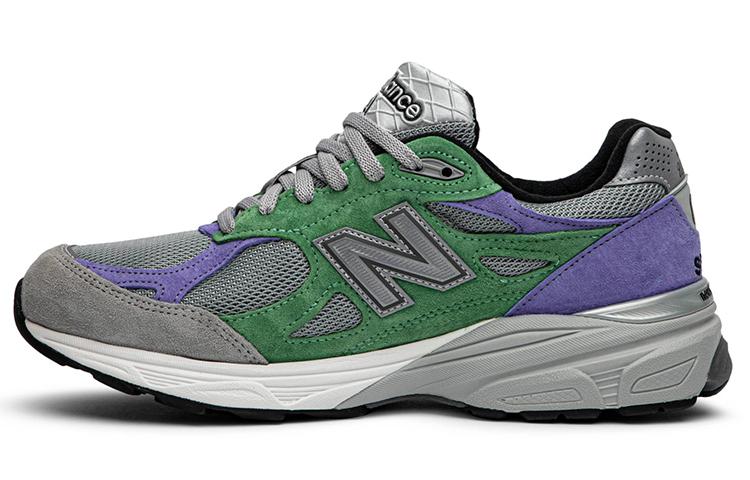 

Кроссовки унисекс New Balance Stray Rats NB 990 V3 серые 45.5 EU, Серый, Stray Rats x New Balance NB 990 V3