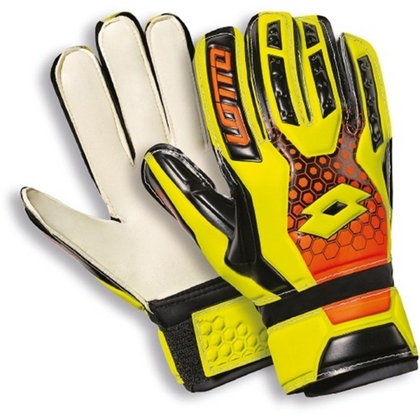 фото Вратарские перчатки lotto glove gk spider 900 jr l53156-0wn цв.желтый р.4