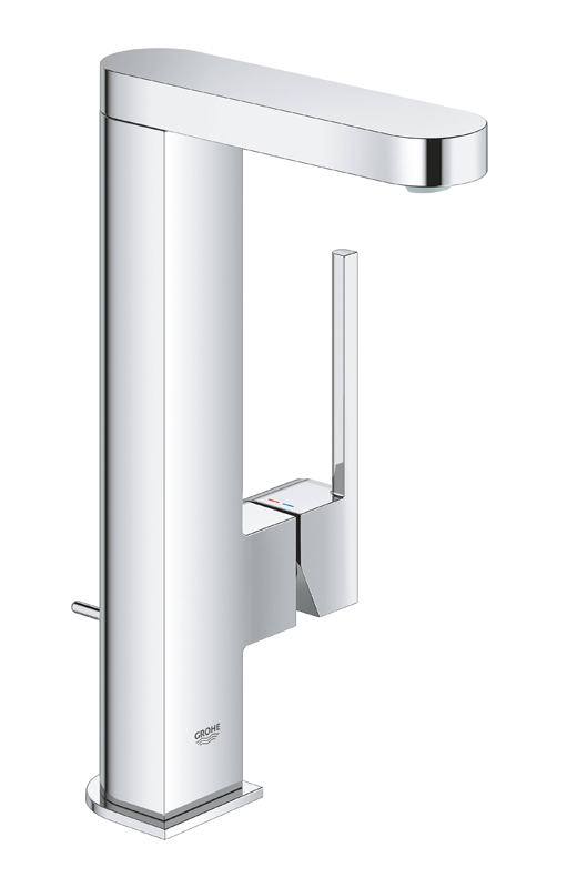 

Смеситель для раковины GROHE Plus, поворотный излив, L-Size, хром (23851003), Серебристый