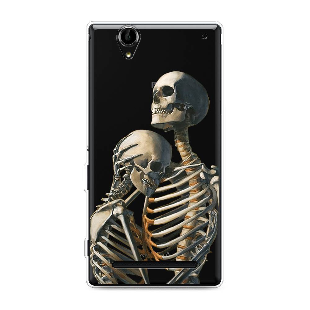 

Чехол на Sony Xperia T2 Ultra "I’m so sorry", Серый;бежевый;черный, 50950-4