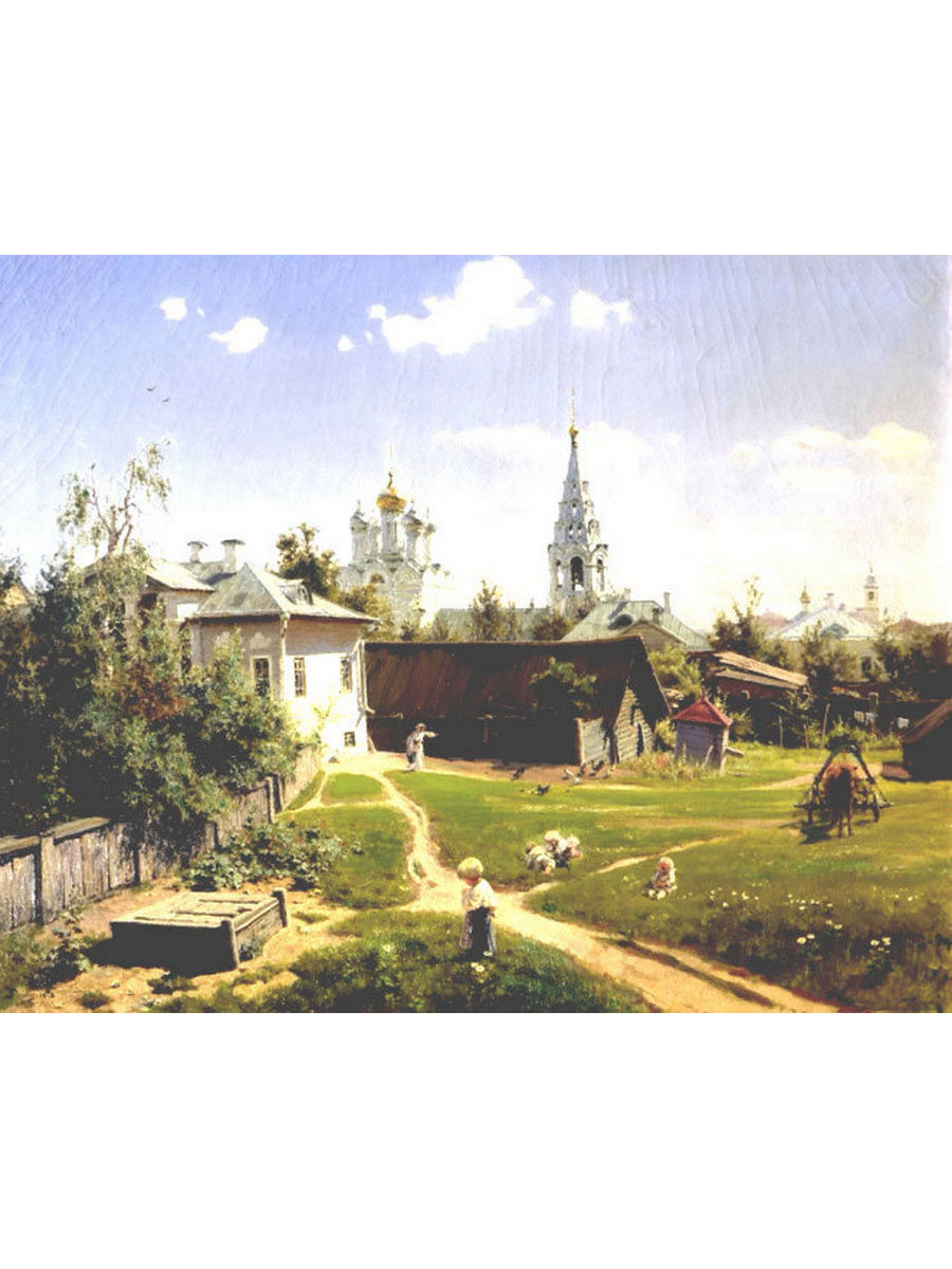 

Постер DRABS A2 Поленов Василий Дмитриевич Московский дворик