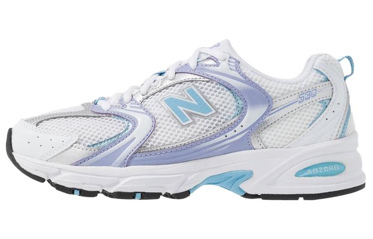 

Кроссовки унисекс New Balance NB 530 белые 40.5 EU, Белый, NB 530