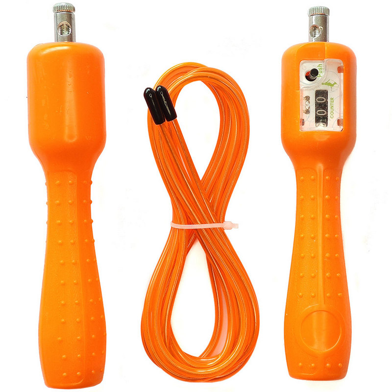 Скакалка электронная Спортекс JJ-145-3 280 см оранжевый