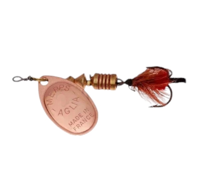 

Блесна Mepps Aglia Mouche №1 copper/red, Красный;медный, Aglia Mouche