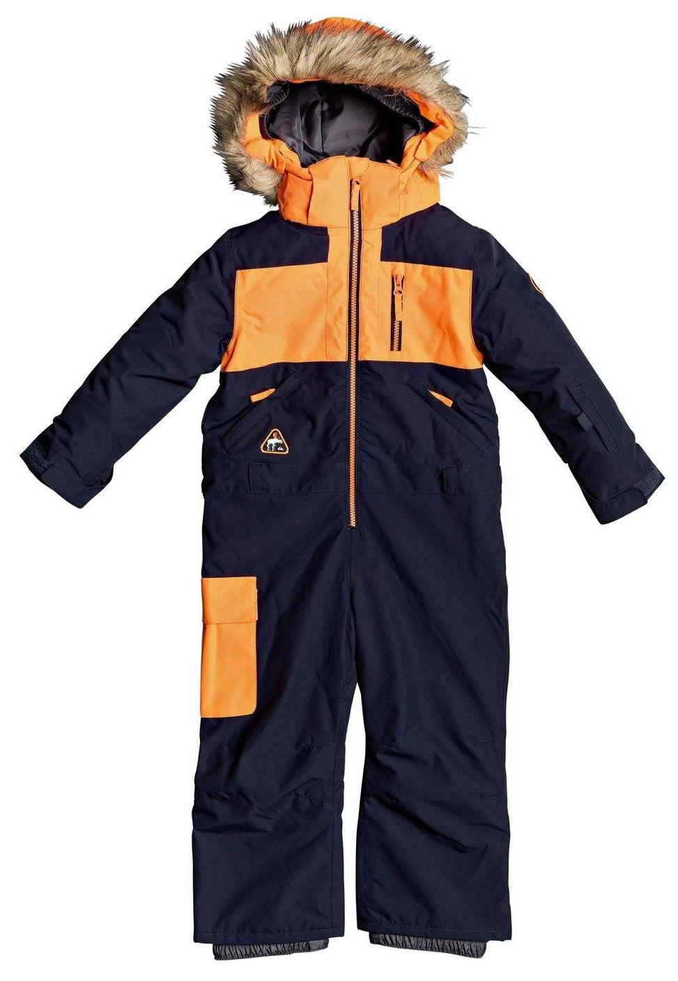 фото Комбинезон детский quiksilver rookie - snow suit for boy's navy blazer р.98