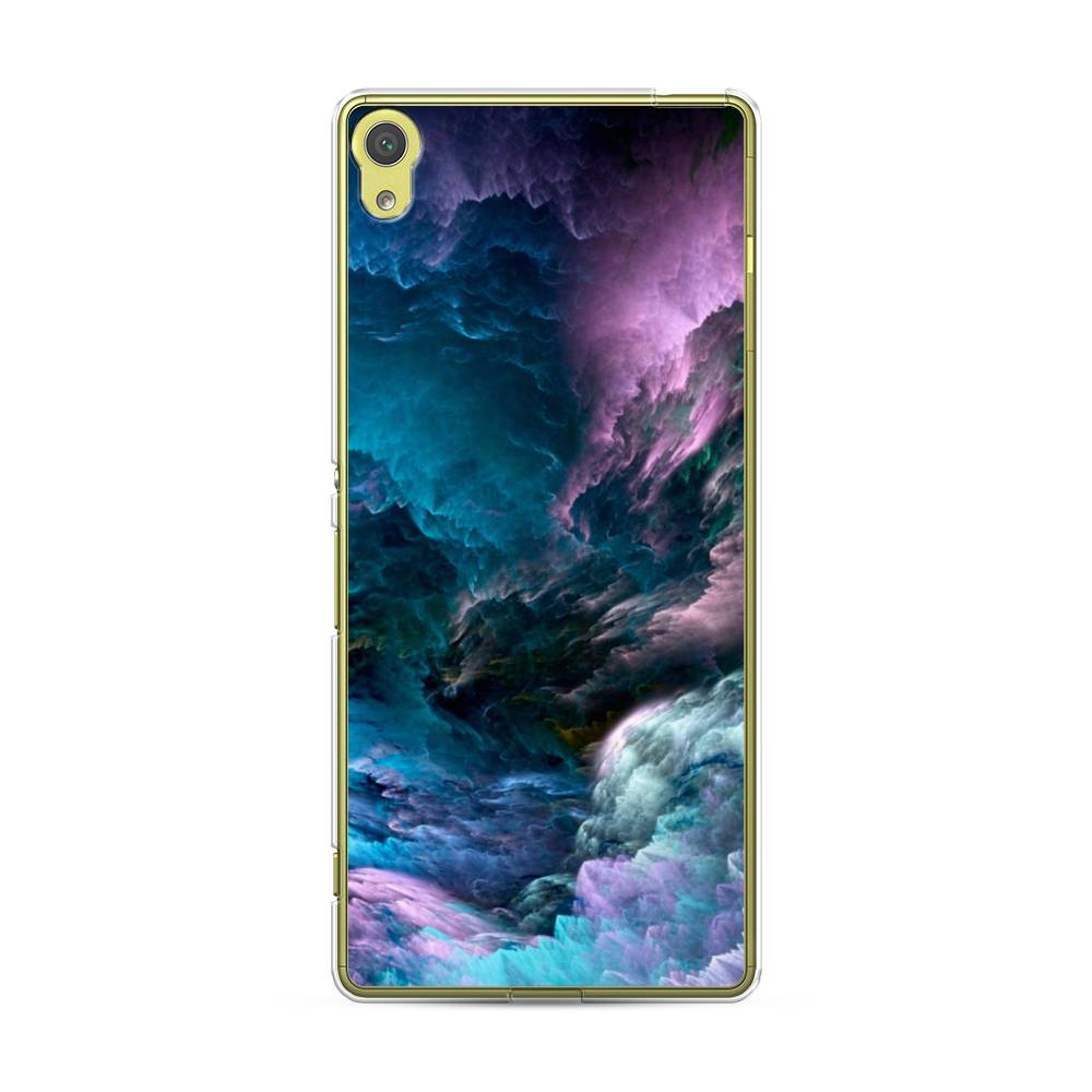 

Чехол на Sony Xperia XA "Загадочное небо", Синий;фиолетовый, 51250-2