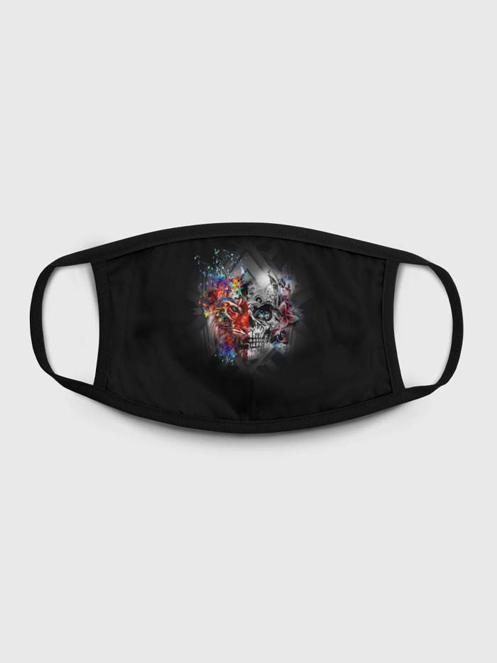 

Многоразовая маска унисекс Burnettie Art Skull, Разноцветный, Art Skull