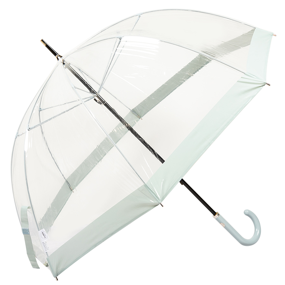 Зонт-трость женский механический M&P C4700-LM Transparent Lighte, прозрачный
