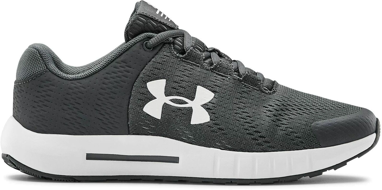 фото Кроссовки under armour gs pursuit bp цв.серый р.36