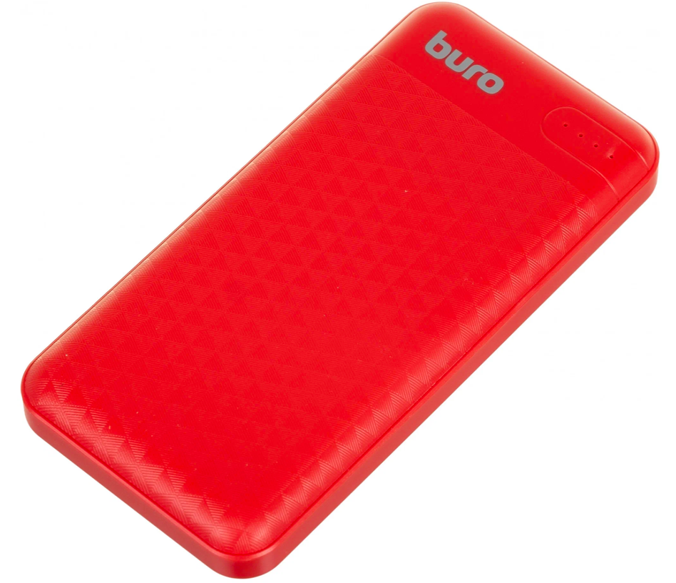 

Внешний аккумулятор (Power Bank) Buro BP10G, 10000мAч, красный [bp10g10prd]