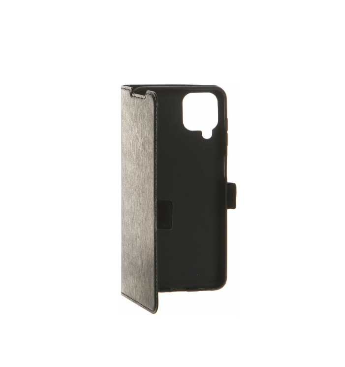 

Чехол (флип-кейс) DF sFlip-75, для Samsung Galaxy A12/M12, черный [df sflip-75 (black)]