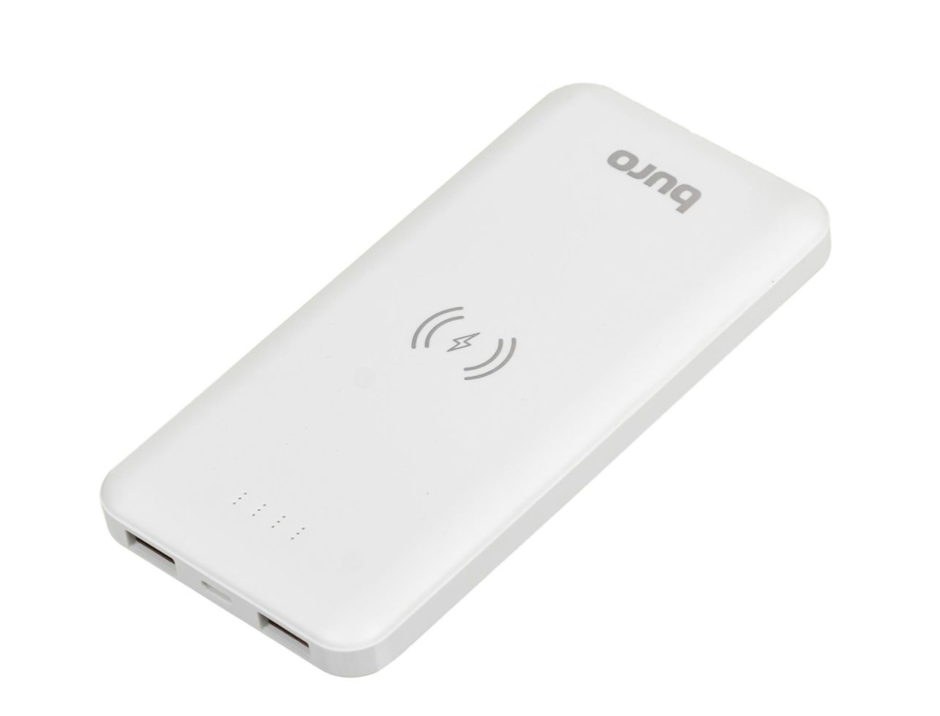 

Внешний аккумулятор (Power Bank) Buro BPW10E, 10000мAч, белый [bpw10e10pwt]