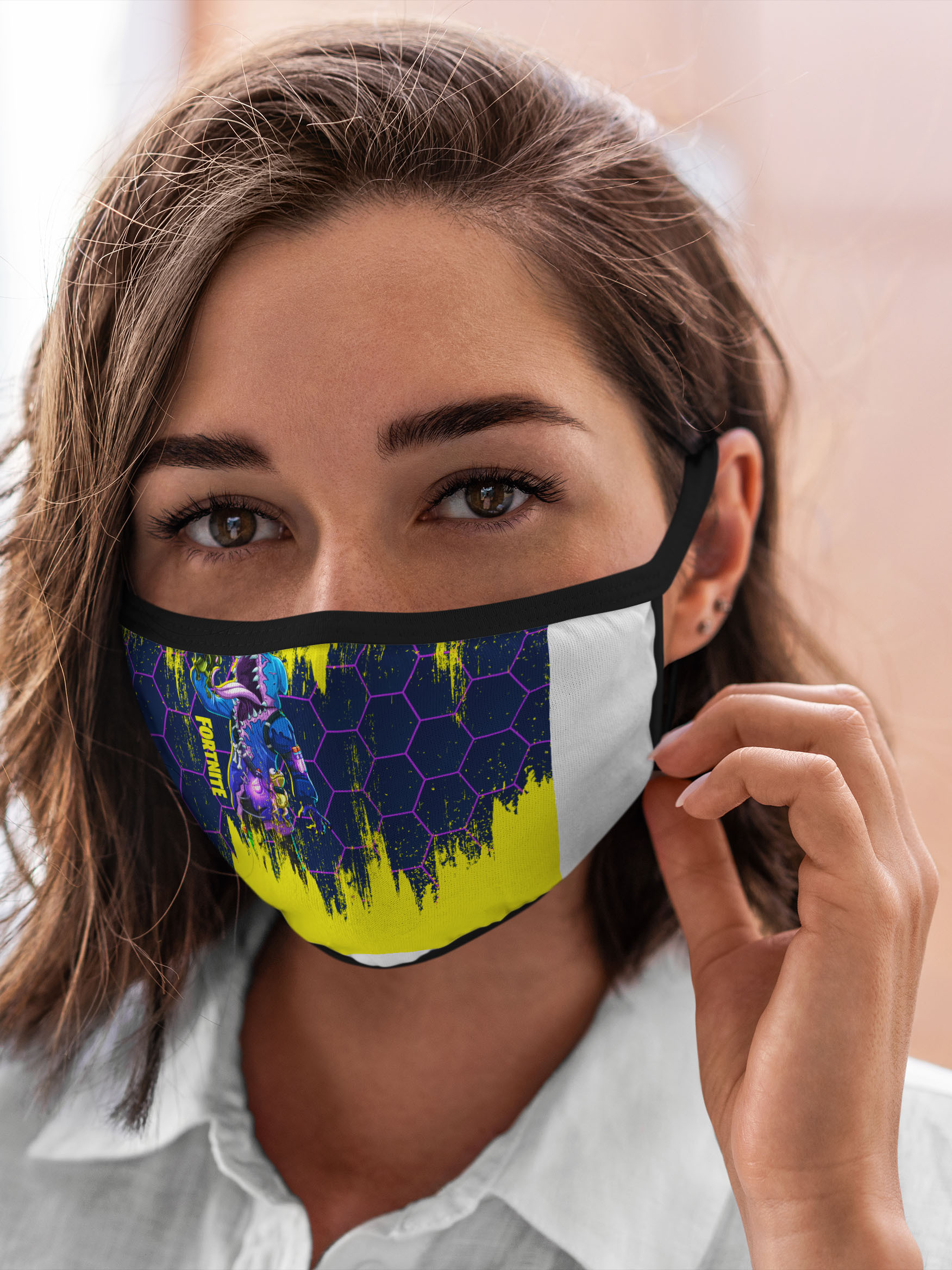 

Многоразовая маска унисекс Burnettie Fortnite Big Mouth, Разноцветный, Fortnite Big Mouth