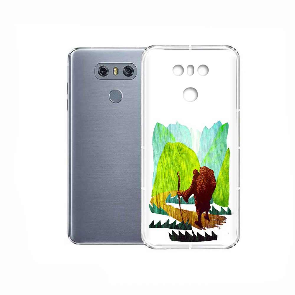 

Чехол MyPads Tocco для LG G6 Лесная тропа, Прозрачный, Tocco