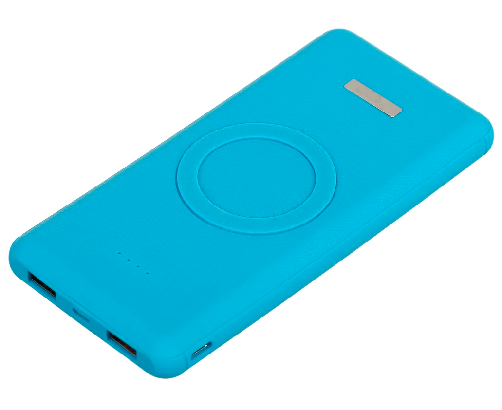 

Внешний аккумулятор (Power Bank) Buro BPQ10F, 10000мAч, синий [bpq10f18pbl]