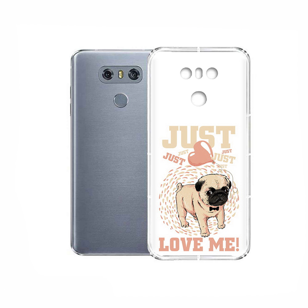 

Чехол MyPads Tocco для LG G6 Люби меня, Прозрачный, Tocco