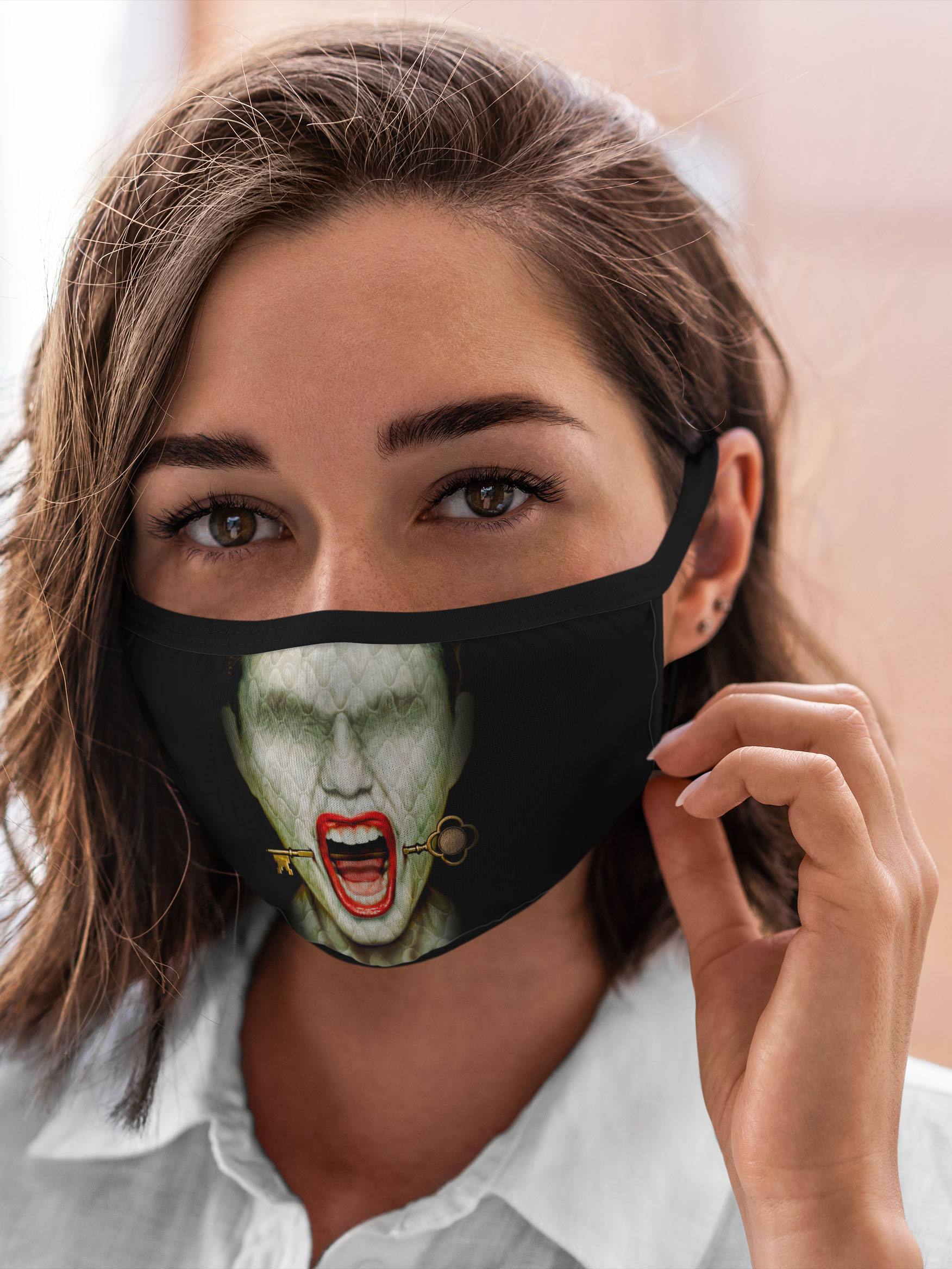 

Многоразовая маска унисекс Burnettie American Horror Story, Разноцветный, American Horror Story