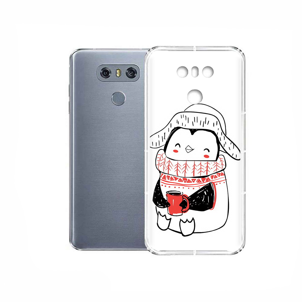 

Чехол MyPads Tocco для LG G6 Милый пингвин, Прозрачный, Tocco
