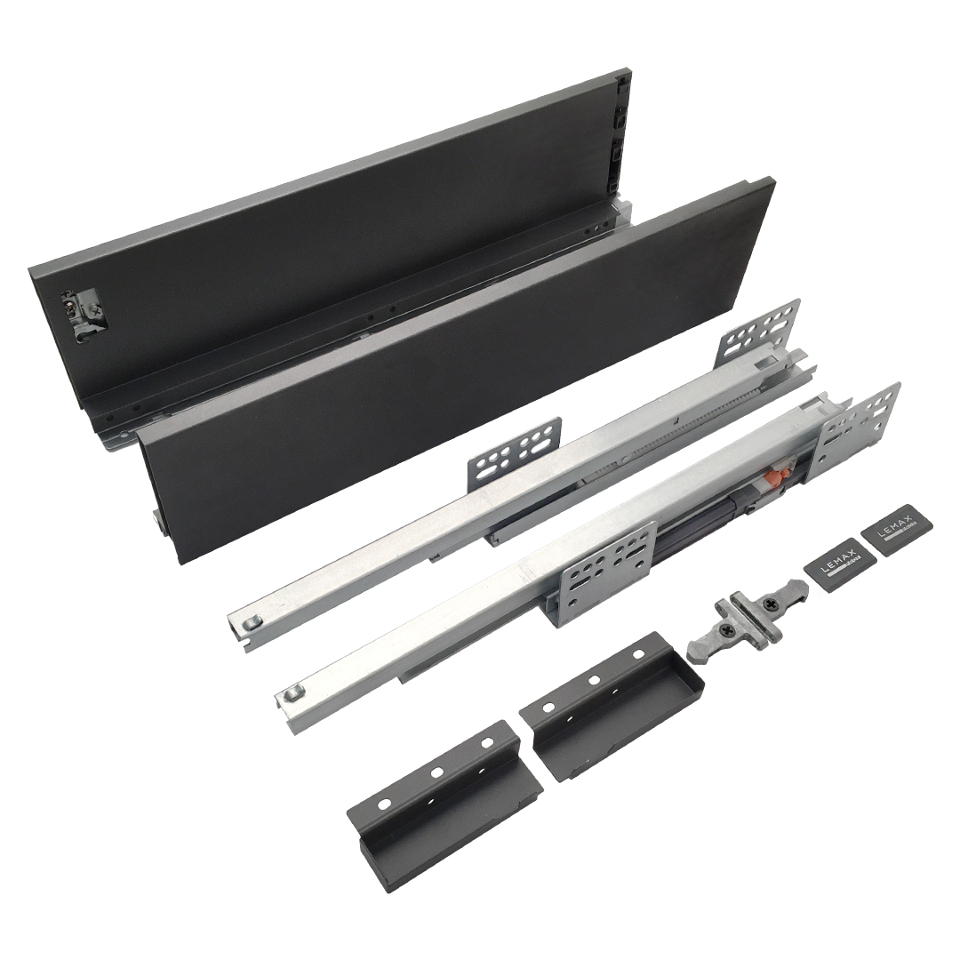 

Комплект системы выдвижения Lemax prof Lembox H=167, 450 мм, серый, Lembox-167-450-GR, Lembox