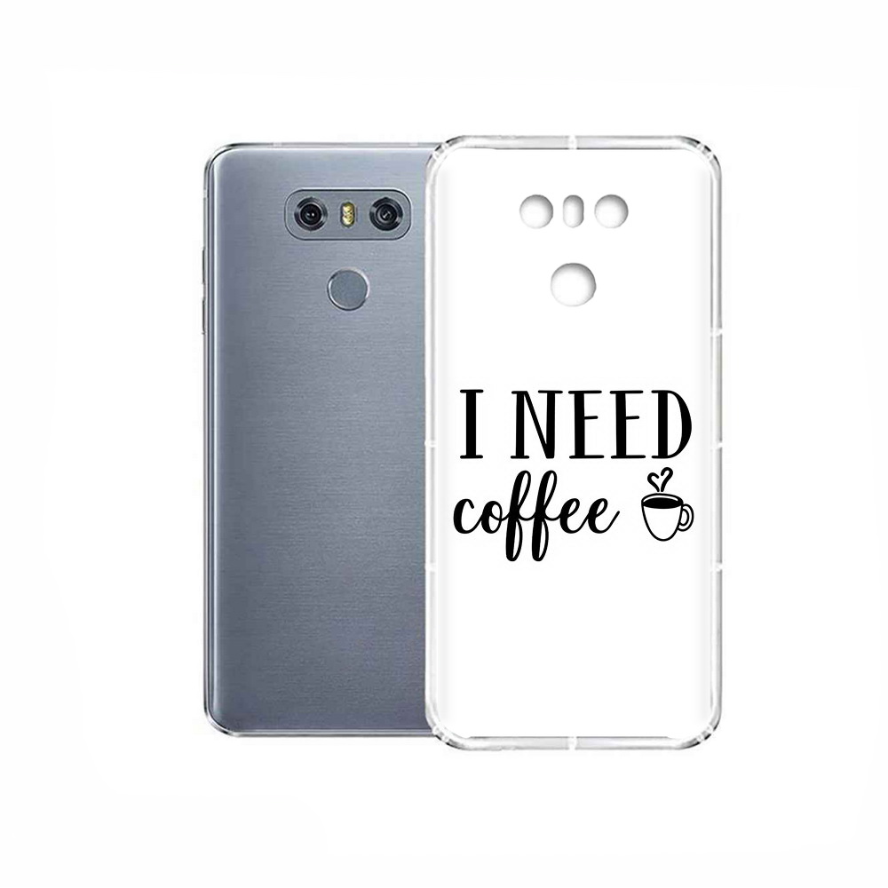

Чехол MyPads Tocco для LG G6 Мне нужен кофе, Прозрачный, Tocco