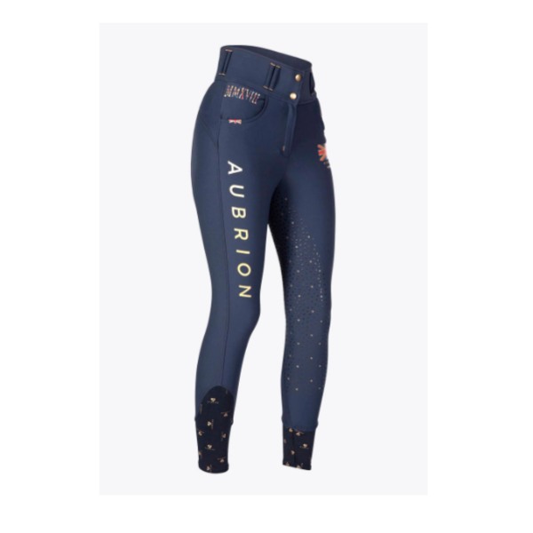 

Бриджи для верховой езды SHIRES AUBRION "Aubrion Team", 44, темно-синий (Великобритания), Aubrion Team