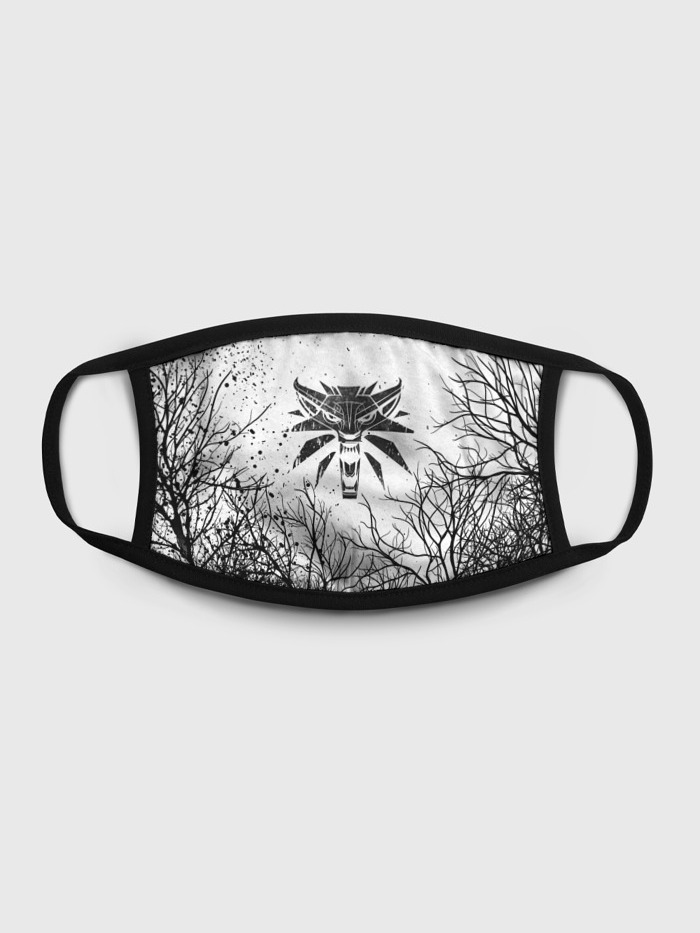 

Многоразовая маска унисекс Burnettie The Witcher Wolf, Разноцветный, The Witcher Wolf
