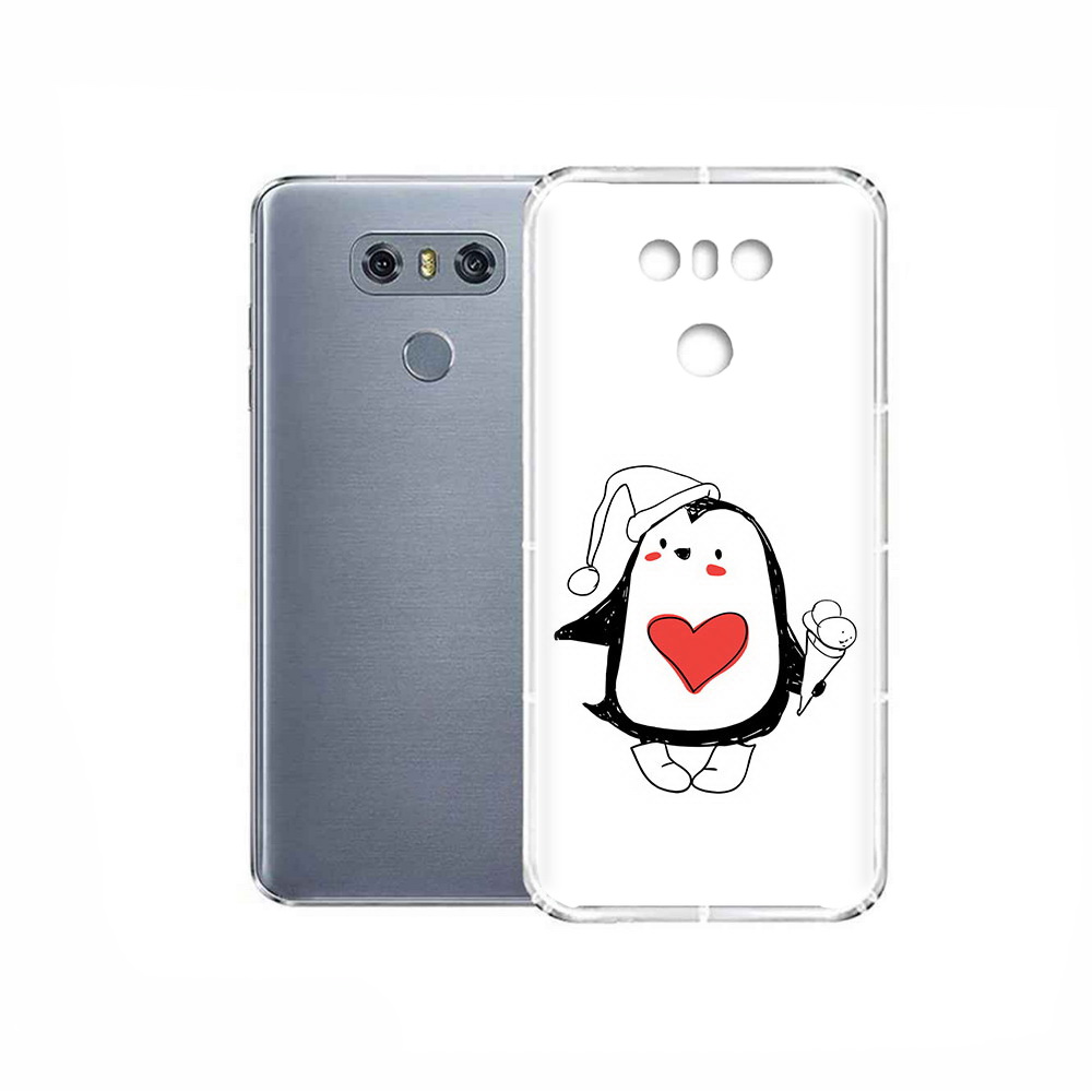 

Чехол MyPads Tocco для LG G6 Пингвин с мороженым, Прозрачный, Tocco