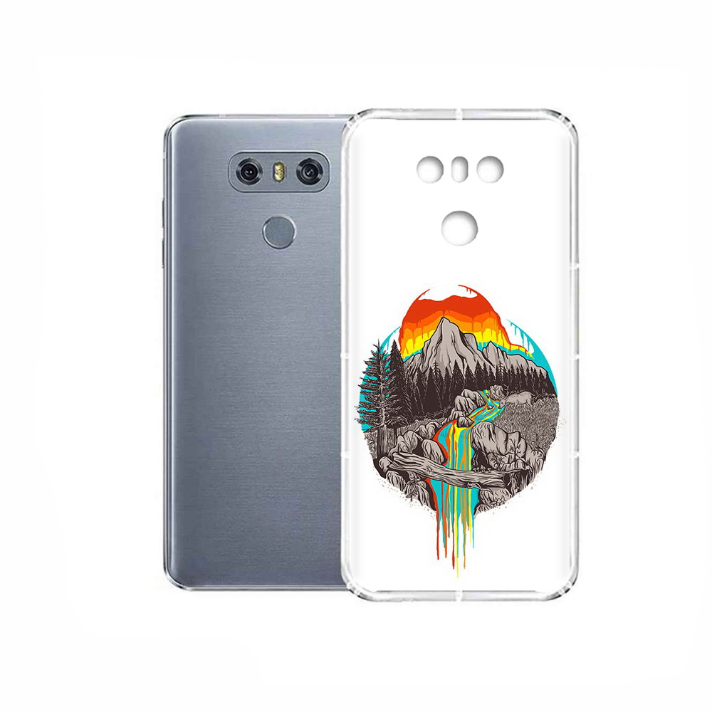 

Чехол MyPads Tocco для LG G6 Радужный водопад, Прозрачный, Tocco