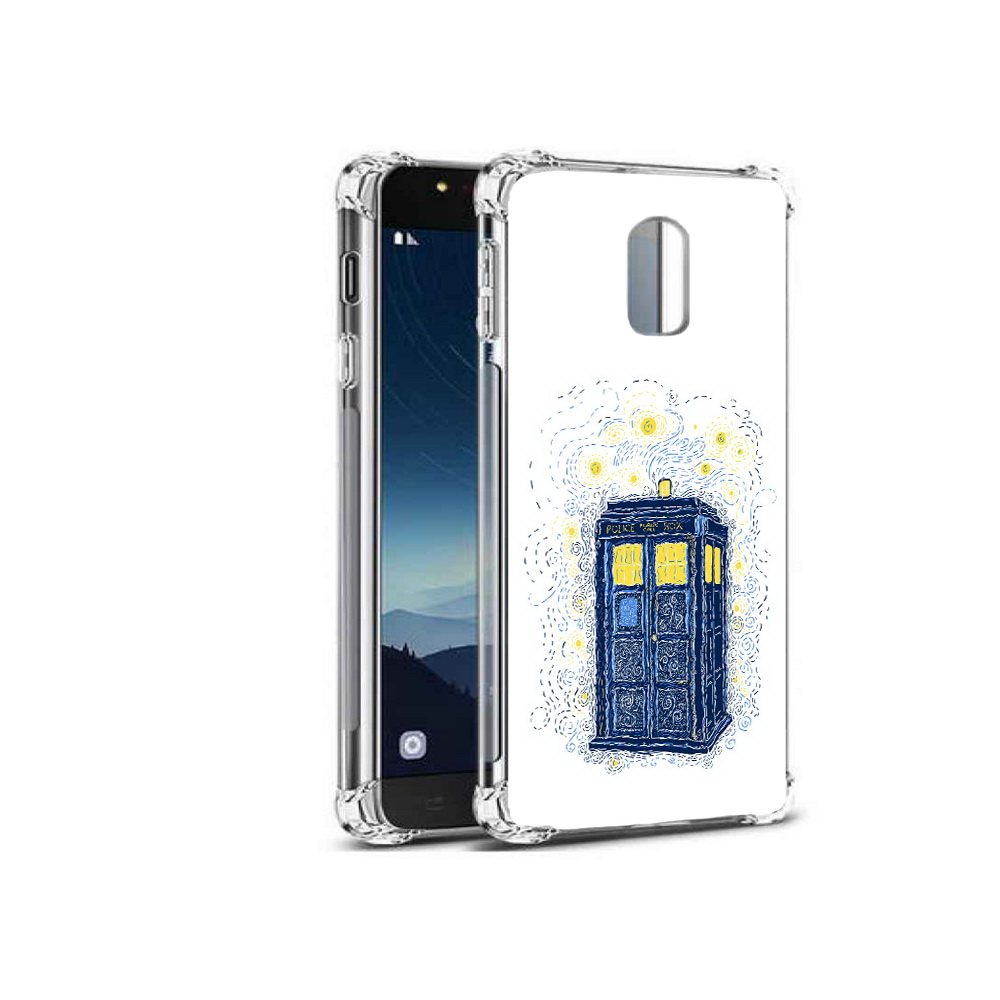 

Чехол MyPads Tocco для Samsung Galaxy C8 будка рисунок (PT96288.518.249), Прозрачный, Tocco