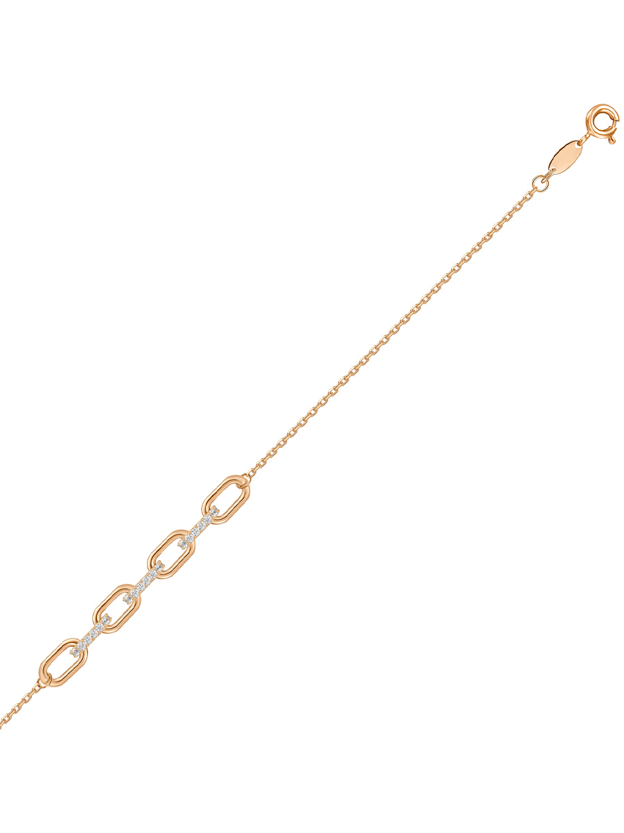 

Браслет из золота р.19 MIUZ Diamonds B2040-TRO-0042-R, фианит, B2040-TRO-0042-R