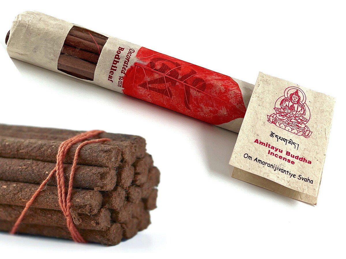 

Благовония тибетские высшего качества Bodhi Leaf "AMITAYU BUDDHA" Healingbowl DB-05
