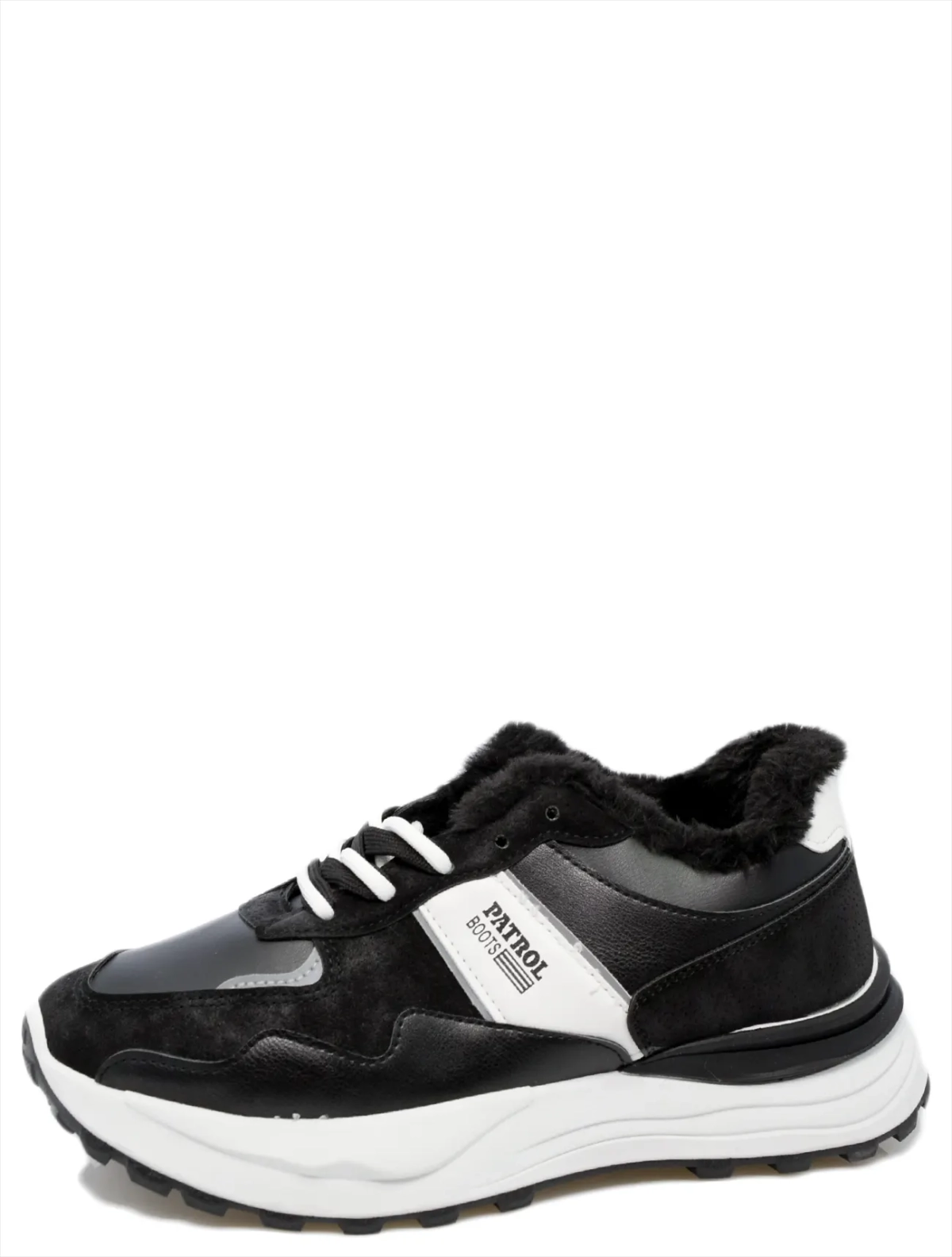 

Кроссовки мужские Patrol 361012091 черные 43 RU, Черный, 361012091