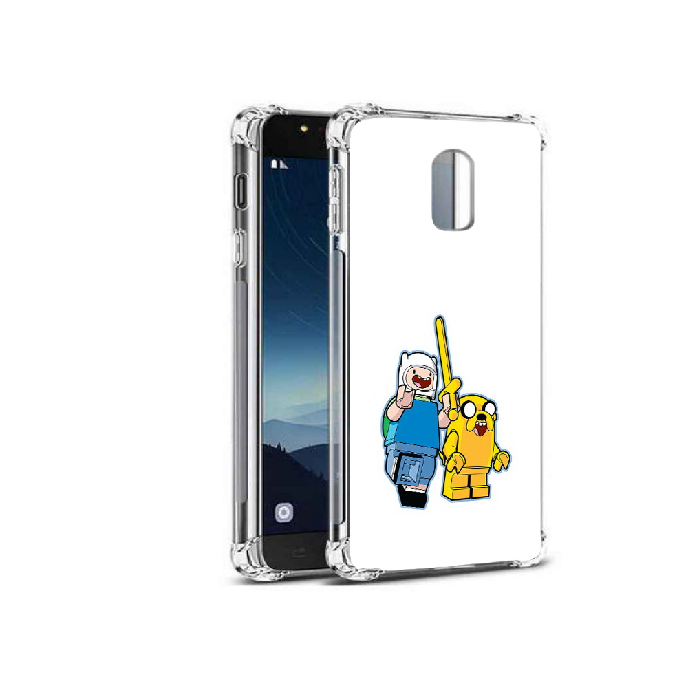 

Чехол MyPads Tocco для Samsung Galaxy C8 время приключений лего (PT96288.518.274), Прозрачный, Tocco