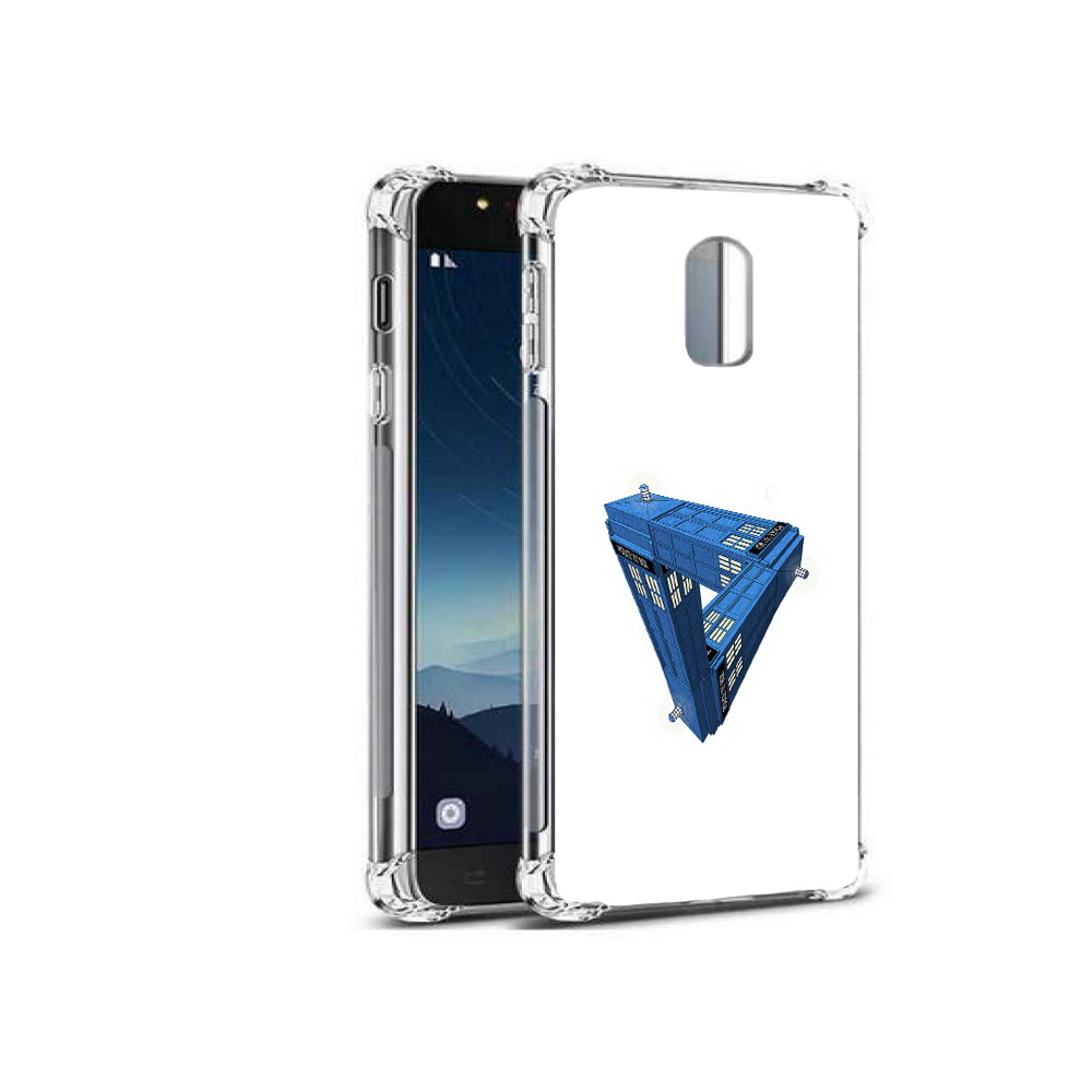 

Чехол MyPads Tocco для Samsung Galaxy C8 головолока абстракция (PT96288.518.291), Прозрачный, Tocco