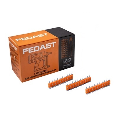 Гвозди с кованым наконечником Fedast Bullet Point 3.0x19mm fd3019mgbp гвозди для монтажного пистолета fedast
